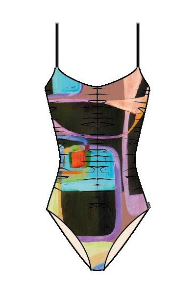 Shan Classique Thin straps one-piece